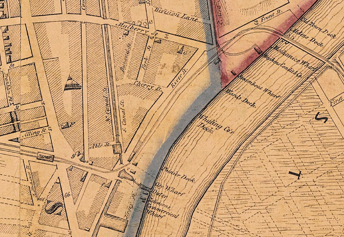 1847
City Wharf on the map

