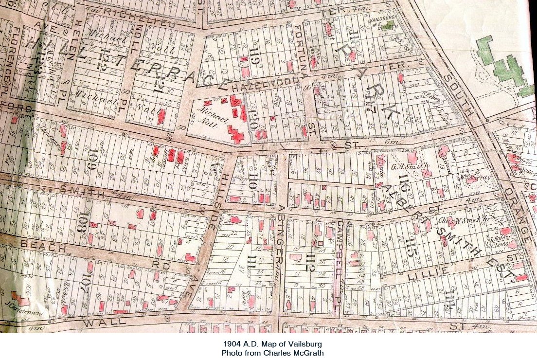 1904 Map of Vailsburg
Photo from Charles McGrath
