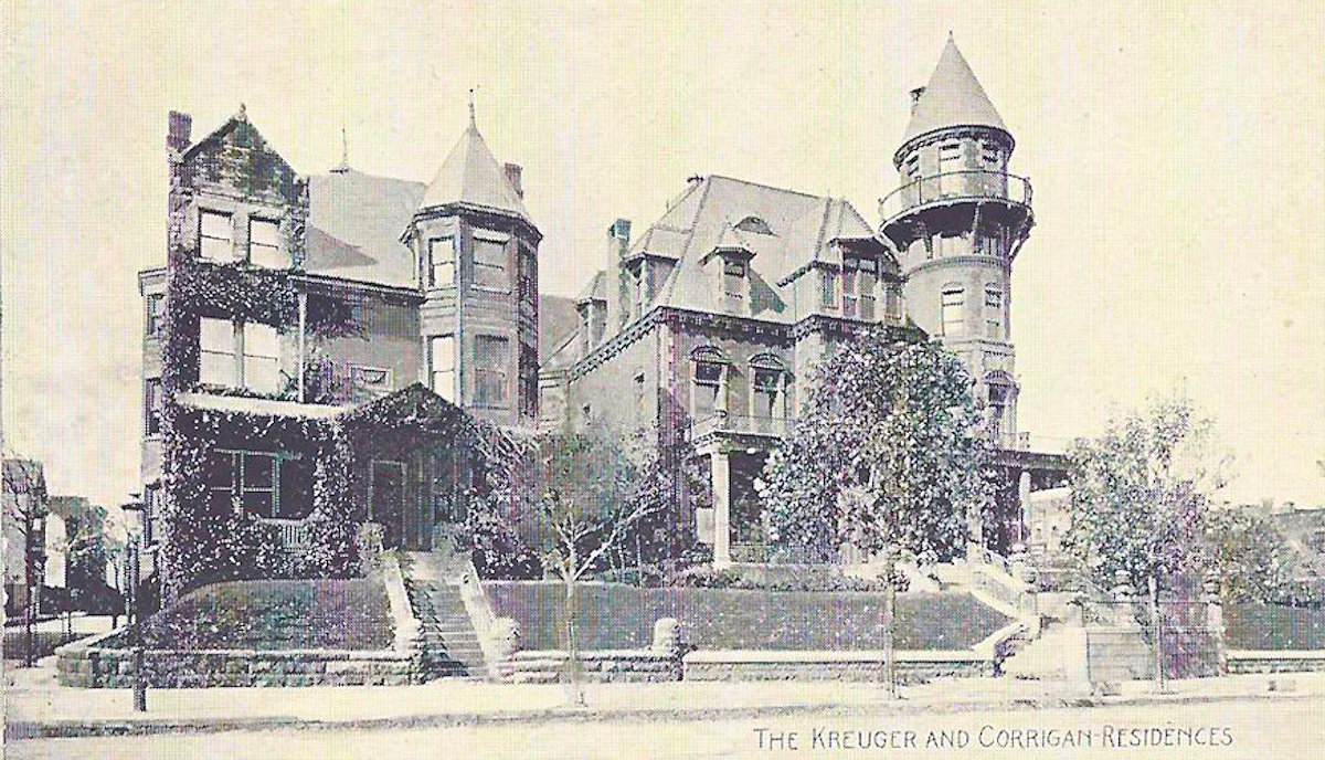 Kreuger (r) & Corrigan Residences
~1910
