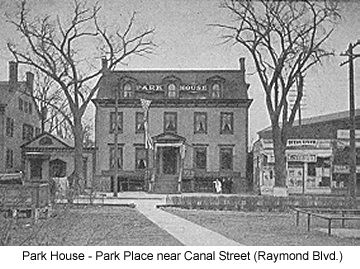 Park Place near Canal Street (Raymond Blvd.)
